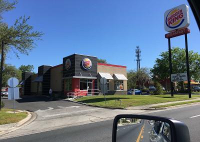 new re roof Burger King on E. Silver Springs Blvd 2- Bowles Roofing